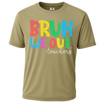 Bruh We Out Teachers Student Happy Last Day Of School Summer Performance Shirt
