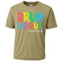 Bruh We Out Teachers Student Happy Last Day Of School Summer Cooling Performance Crew T-Shirt
