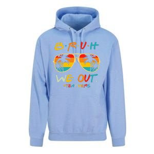 Bruh We Out Happy Last Day Of School Teacher Boy Girl Summer Unisex Surf Hoodie