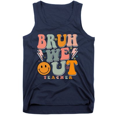 Bruh We Out Happy Last Day Of School Teacher Boy Girl Cute Tank Top