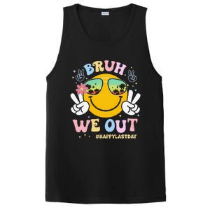 Bruh We Out Happy Last Day Of School Teacher Boy Girl Summer PosiCharge Competitor Tank