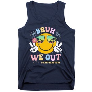 Bruh We Out Happy Last Day Of School Teacher Boy Girl Summer Tank Top