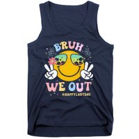 Bruh We Out Happy Last Day Of School Teacher Boy Girl Summer Tank Top