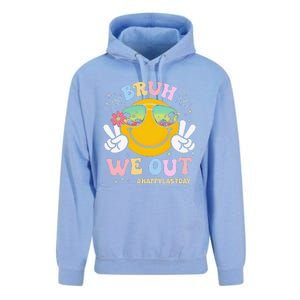 Bruh We Out Happy Last Day Of School Teacher Boy Girl Summer Unisex Surf Hoodie