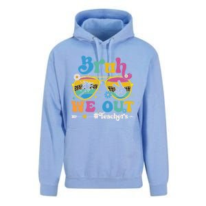 Bruh We Out Teachers End Of School Year Teacher Summer Unisex Surf Hoodie