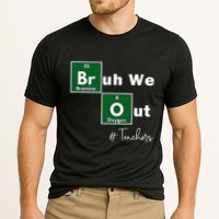 Bruh We Out Teachers Chemistry Periodic Table Element Summer Cooling Performance Crew T-Shirt