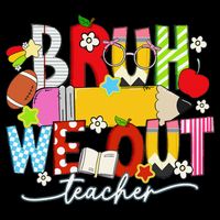 Bruh We Out Teacher Summer Last Dat Of School 7-Panel Snapback Hat