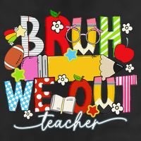 Bruh We Out Teacher Summer Last Dat Of School 25L Jumbo Tote