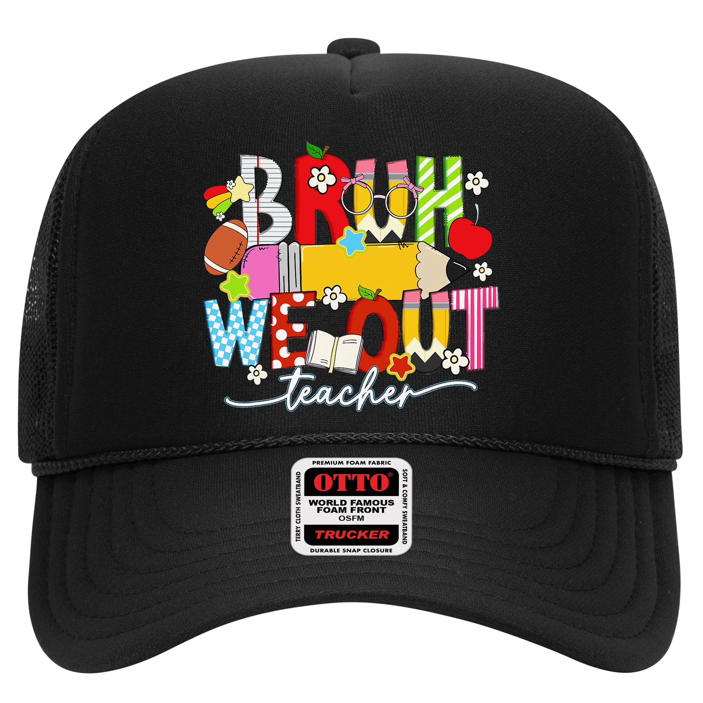 Bruh We Out Teacher Summer Last Dat Of School Hat