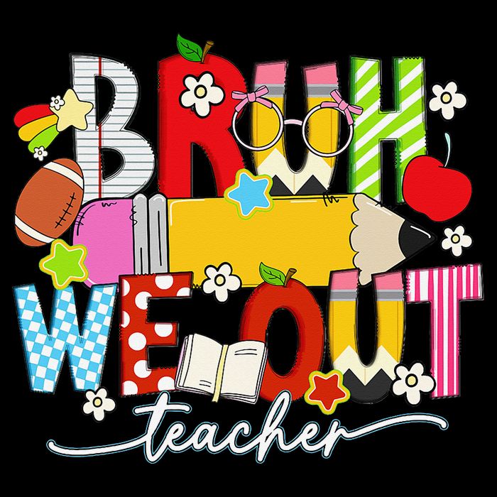 Bruh We Out Teacher Summer Last Dat Of School Wool Snapback Cap