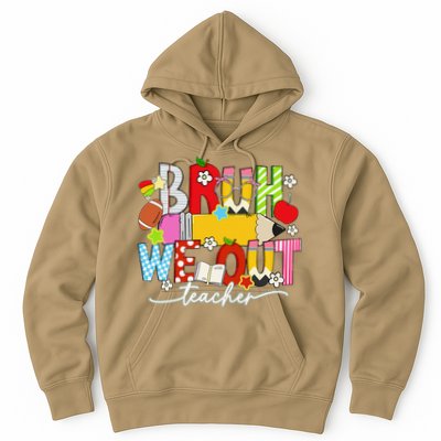 Bruh We Out Teacher Summer Last Dat Of School Hoodie