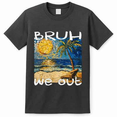 Bruh We Out Teachers Happy Last Day School Summer Van Gogh T-Shirt