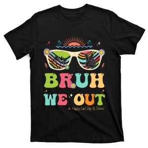 Bruh We Out Funny Last Day Of School Teacher Boy Girl Summer T-Shirt