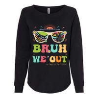 Bruh We Out Funny Last Day Of School Teacher Boy Girl Summer Womens California Wash Sweatshirt