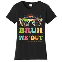 Bruh We Out Funny Last Day Of School Teacher Boy Girl Summer Women's T-Shirt