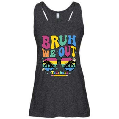 Bruh We Out Happy Last Day Of School Teacher Women Ladies Essential Flowy Tank