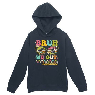 Bruh We Out Funny Last Day Of School Teacher Boy Girl Summer Urban Pullover Hoodie