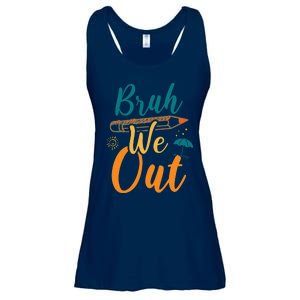 Bruh We Out Women Happy Last Day Of School Teacher Funny Ladies Essential Flowy Tank