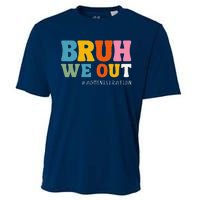 Bruh We Out Administration Happy Last Day School Cooling Performance Crew T-Shirt