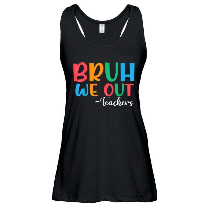 Bruh We Out Teacher Summer Last Day Of School Year Gift Ladies Essential Flowy Tank