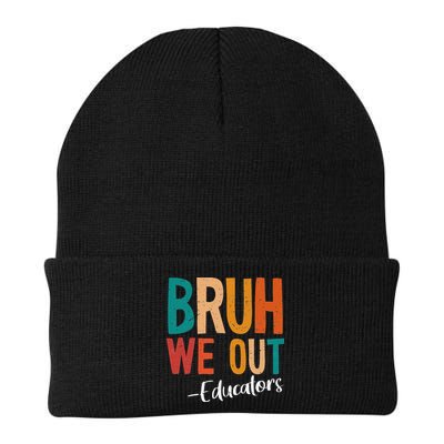 Bruh We Out Educators Last Day Of School 2025 Teacher Beanie