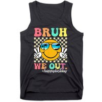 Bruh We Out Happy Last Day Of School Teacher Boy Girl Summer Tank Top