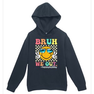 Bruh We Out Happy Last Day Of School Teacher Boy Girl Summer Urban Pullover Hoodie