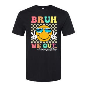 Bruh We Out Happy Last Day Of School Teacher Boy Girl Summer Softstyle CVC T-Shirt