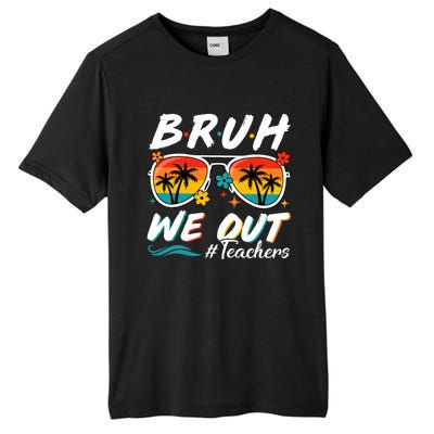 Bruh We Out Teachers School Out Summer Break Tall Fusion ChromaSoft Performance T-Shirt