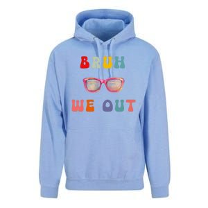 Bruh We Out Gift Unisex Surf Hoodie