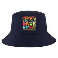 Bruh We Out Teachers Happy Last Day Of School Groovy Cool Comfort Performance Bucket Hat