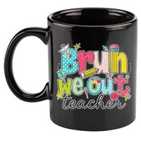 Bruh We Out Teachers End Of School Year Teacher Summer 11oz C Handle Ceramic Mug