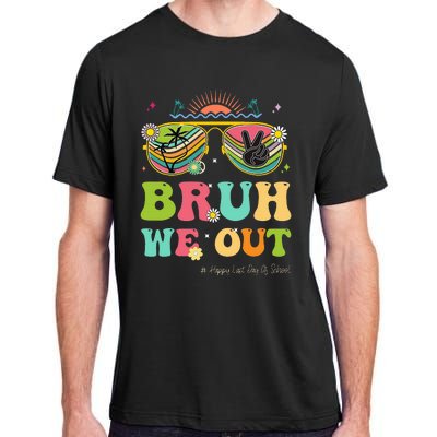 Bruh We Out Funny Last Day Of School Teacher Boy Girl Summer Adult ChromaSoft Performance T-Shirt