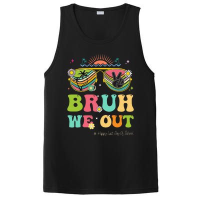 Bruh We Out Funny Last Day Of School Teacher Boy Girl Summer PosiCharge Competitor Tank