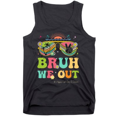 Bruh We Out Funny Last Day Of School Teacher Boy Girl Summer Tank Top