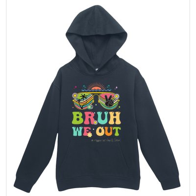 Bruh We Out Funny Last Day Of School Teacher Boy Girl Summer Urban Pullover Hoodie