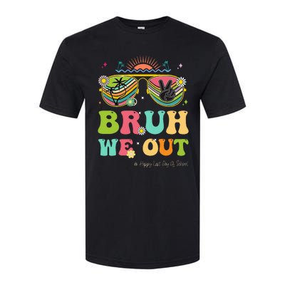 Bruh We Out Funny Last Day Of School Teacher Boy Girl Summer Softstyle CVC T-Shirt