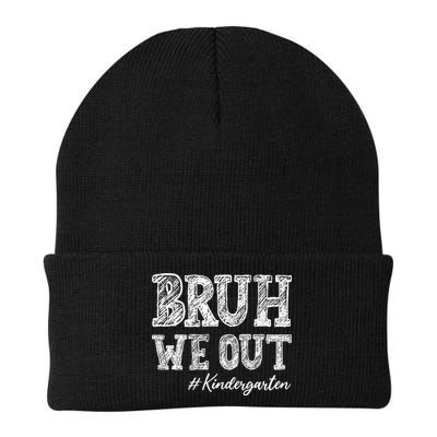 Bruh We Out Kindergarten Graduation Kindergarten Teachers Beanie