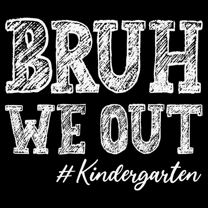Bruh We Out Kindergarten Graduation Kindergarten Teachers Tank Top