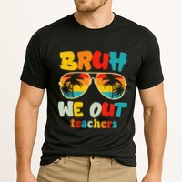 Bruh We Out Teachers Cooling Performance Crew T-Shirt