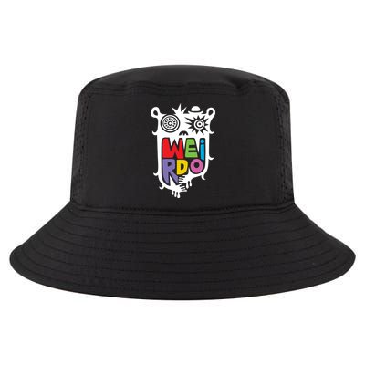 Big Weirdo On Black Cool Comfort Performance Bucket Hat
