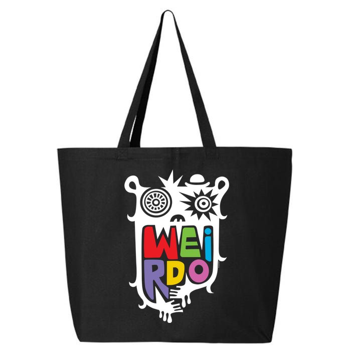 Big Weirdo On Black 25L Jumbo Tote