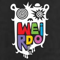 Big Weirdo On Black 25L Jumbo Tote