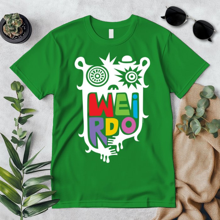 Big Weirdo On Black Premium T-Shirt