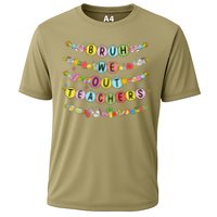 Bruh We Out Teacher Last Day Of School Friendship Bracelet Cooling Performance Crew T-Shirt