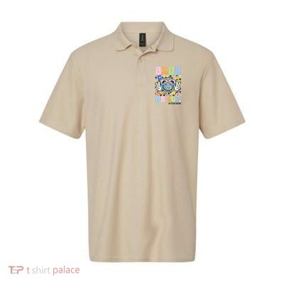 Bruh We Out Floral Teacher Summer Break Last Day Of School Polo