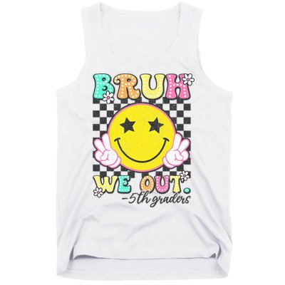 Bruh We Out 5th Graders Fifth Grade Graduation Class 2025  Tank Top