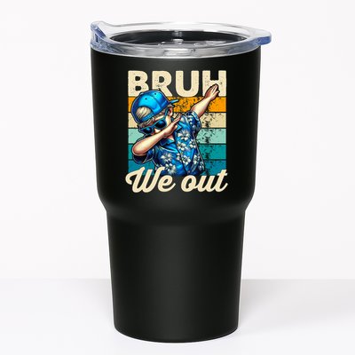 Bruh We Out Dabbing Boy Happy Last Day Of School Tumbler