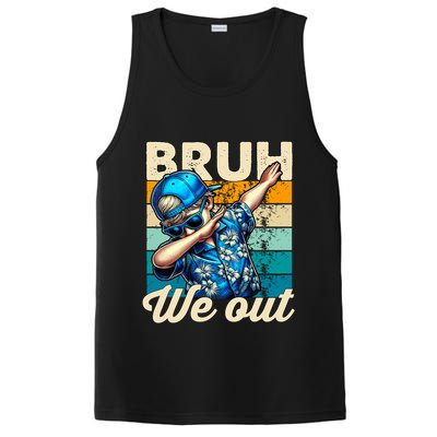 Bruh We Out Dabbing Boy Happy Last Day Of School PosiCharge Competitor Tank