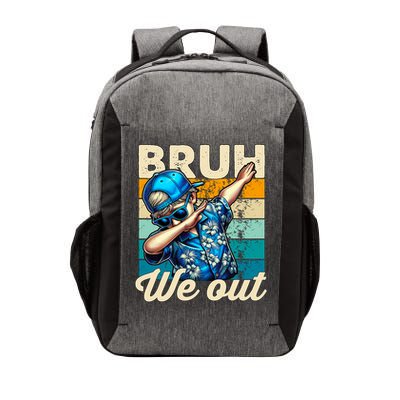 Bruh We Out Dabbing Boy Happy Last Day Of School Vector Backpack